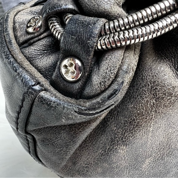 Alexander Wang Crossbody Bag Leather Distressed Grunge Rock - Picture 5 of 15